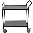 Trolley met houten plateaus - Draagvermogen 200 kg - Manutan Expert